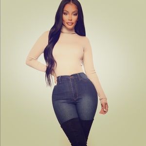 High-Rise super skinny jeans